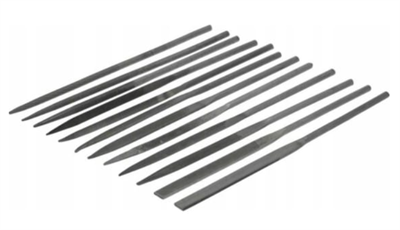 Набор надфилей TOYA 4 х 160мм 12 предметов 0281362