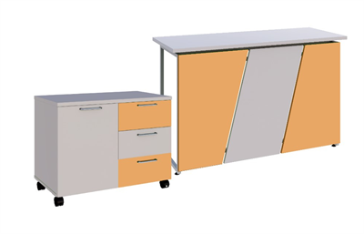 Стол учителя с тумбой New line (Нью лайн) Lv6j05zziCUBHnv2yyxTC1