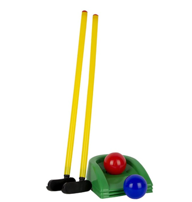 Игровой набор «Мини - гольф» клюшка 2 штуки, лунка 3 штуки, шар 2 штуки 026118