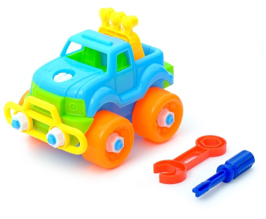 Конструктор для малышей «Джип» 027289