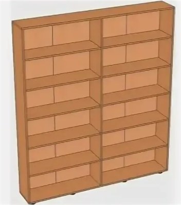 Стеллаж односторонний (1700х275х1864) 02829779