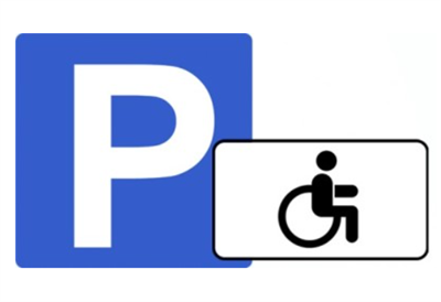 Знак «Парковка для инвалидов» (2 знака в комплекте и крепеж к ним, по ГОСТ 6.4 и 8.17) 02829132