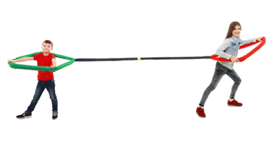 Петли для перетягивания, игра «Кто сильнее № 1», длина 2 м, цвета микс 0280282