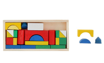 Конструктор малый «Строим город», 26 деталей 027245