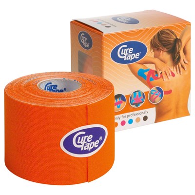 Тейп кинезиологический CURETAPE, размер 5 см x 5 м 33194