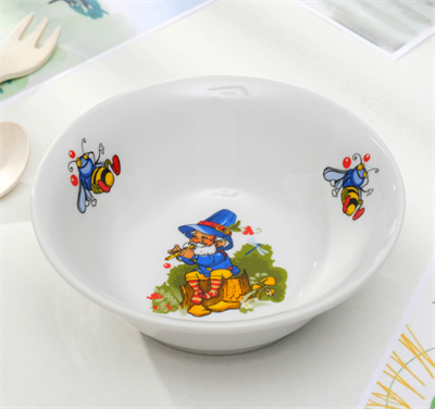 Салатник «Лесовичок», 360 мл, d=14 см, рисунок МИКС 026305