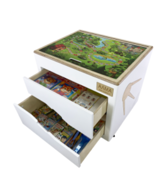 Логопедический Куб с ящиками 027796