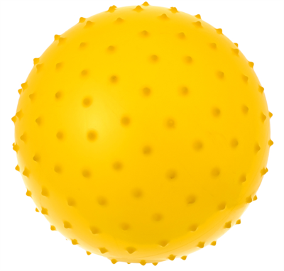 Мячик массажный, матовый пластизоль, d=30 см, 100 г, МИКС 026560