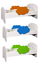 КРОВАТЬ ТУЧКА С БОРТИКАМИ 3 00790