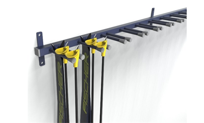 Вешалка  для беговых лыж и лыжных палок на 20 пар, пристенная 0283094940 - фото 1436118