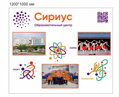 СТЕНД СИРИУС ПЛАСТИК 3 ММ 1000 Х 1200 ММ 0280684