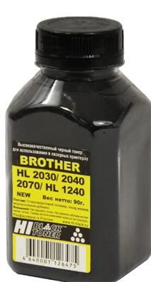 Тонер для Brother Универсальный HL-2030, Hi-Black 90гр., банка. 02830962962