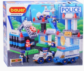Конструктор 633 "Полиция" набор Департамент полиции 0280370