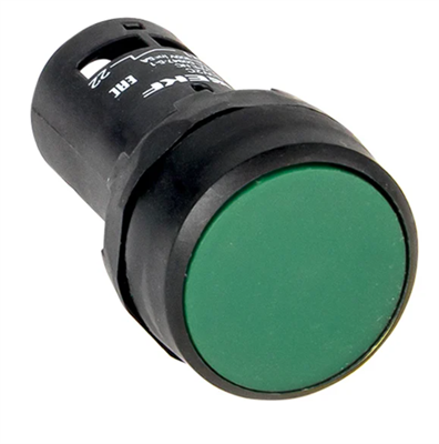 Кнопка EKF SW2C-11 возвратная, зеленая NO+NC 02830962605