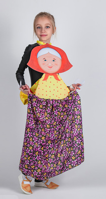 Бабка ростовая кукла 027815