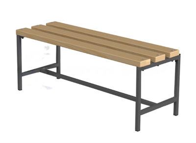 Скамейка без спинки (цельная) 1500 мм 02829248