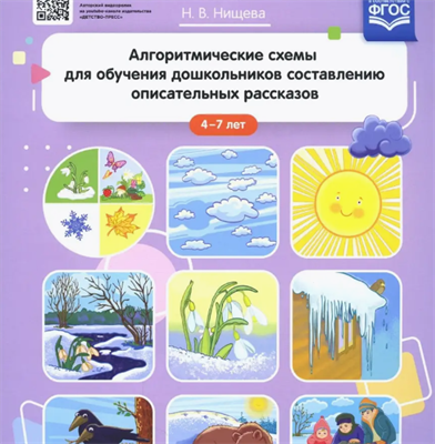 Нищева Н. В. Алгоритмические схемы для обучения дошкольников составлению описательных рассказов. — СПб., ДЕТСТВО-ПРЕСС, 2022 0283096040