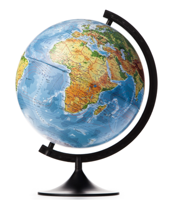 Глoбус физический "Классик", диаметр 320 мм 0283095585