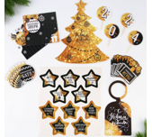 Набор для проведения праздника "Новый год 2024", 20 х 30 см 01034