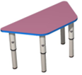 СТОЛ ТРАПЕЦИЯ РЕГУЛИРУЕМЫЙ 00033
