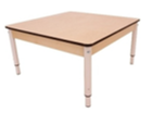 СТОЛ КВАДРАТНЫЙ С ПОДСТОЛЬЕМ ФАНЕРА 00050