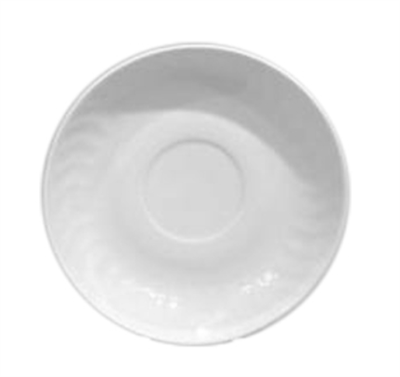 Блюдце чайное Добруш Белое, 15см, фарфор 0283095507