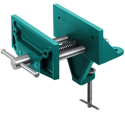 Столярные переносные тиски KRAFTOOL 155 мм, на струбцине 0283095360