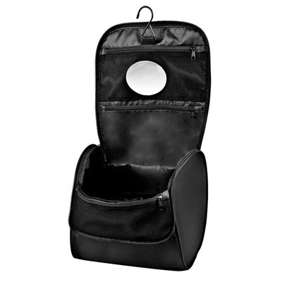 Косметичка дорожная MIKASA, 22x14x19 см, черная 57994