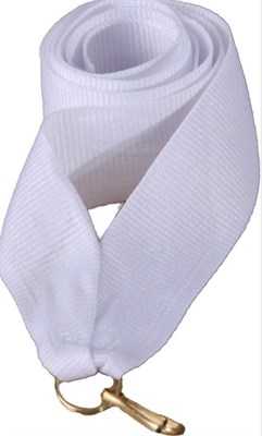 Лента для медали (белая, 22 мм.) 0283096600490