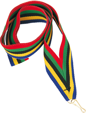 Лента для медалей (красный/зеленый/черный/желтый/синий, 11 мм.) 0283096600580