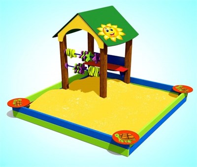 Песочница с черепахой 0283096600607