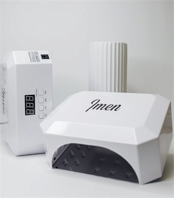 Лампа для полимеризации Imen "Кристалл" Crystal 48W LED/UV, белая 0283096600726