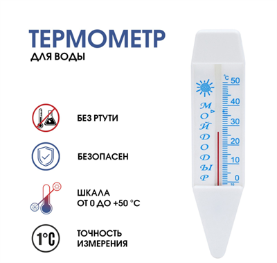 Термометр «Мойдодыр», градусник для воды, от 0°С до +50°С dAXtmn9PhBP-4WCmLvLbv3