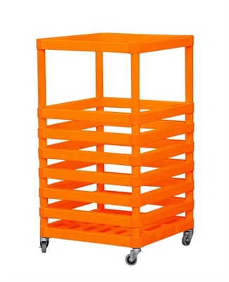 Корзина для нудлов 60х60х100 см. на колесиках 0283096600855