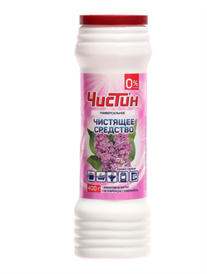 Чистящее средство «Чистин» Сирень, порошок, универсальное, 400 г 0283096601082