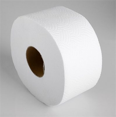 Туалетная бумага белая с перфорацией, для диспенсера, 2 слоя, 130 метров 0283096601076