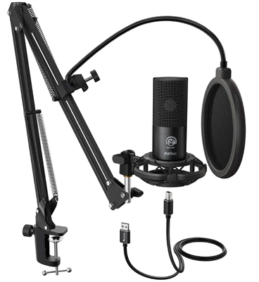 Конденсаторный студийный USB-микрофон FIFINE T669 0283096601101
