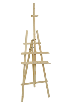 Мольберт тип «Лира» 170×63 см, (полка 60×12 см, с подстаканником) 0283096601130