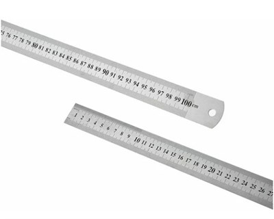 Линейка ЕРМАК железная 1м 0283096601131