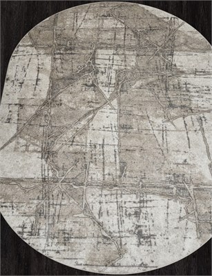 Ковер F160 - BEIGE - Овал (2х4) 0283096601252