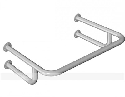 Поручень опорный для раковины, пристенный, усиленный 0283096601327