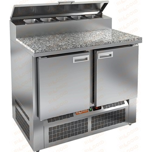 Стол для пиццы Hicold PZE2-11GN (ГРАНИТ) PZE2-11GN Гранит-al - фото 292311