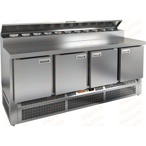 Стол для пиццы HICOLD PZE2-1111/GN PZE2-1111/GN-al - фото 292316
