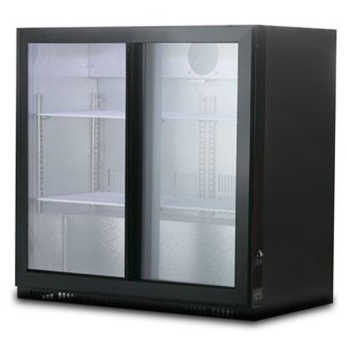 Шкаф барный холодильный HURAKAN HKN-DB205S черный 158661-al - фото 292681