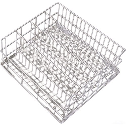 Кассета для чашек SMEG WB50G03 (500х500 мм, Ø макс 72 мм, сетка с рильсановым покрытием) WB50G03-al - фото 293857