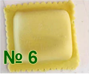 Формующий узел пельменного аппарата Roal Meat QT-100 №3 (полумесяц, ребр. края, 5х2,7см, 12-14гр) Формующий узел пельм - фото 294589