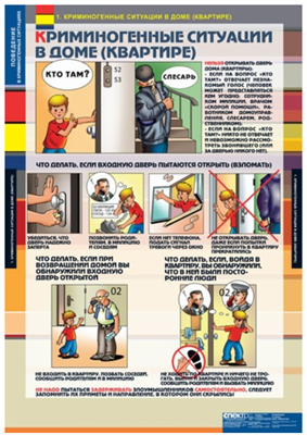 Учебный альбом "Поведение в криминогенных ситуациях" 02829636 - фото 352816
