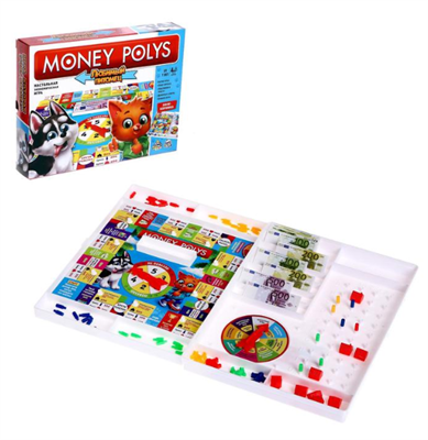 Настольная игра Money polys «Любимые питомцы» 026846 - фото 353250