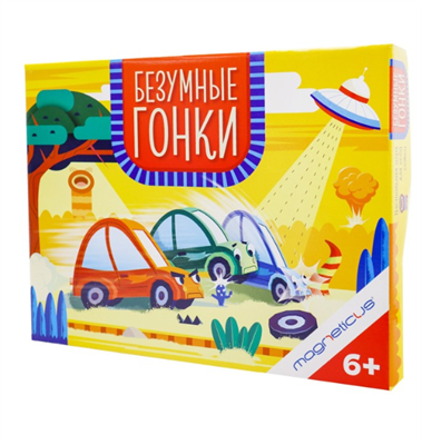 Настольная игра «Безумные гонки» 026874 - фото 353292