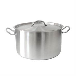 Кастрюля Roal 15л, 32х20 см, мерная шкала, индукция, нерж, тройное дно, X2766 X2766
